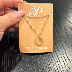 NWT Plunder rose tone Necklace18 inch w 3 inch extender mix and match 3 for$35